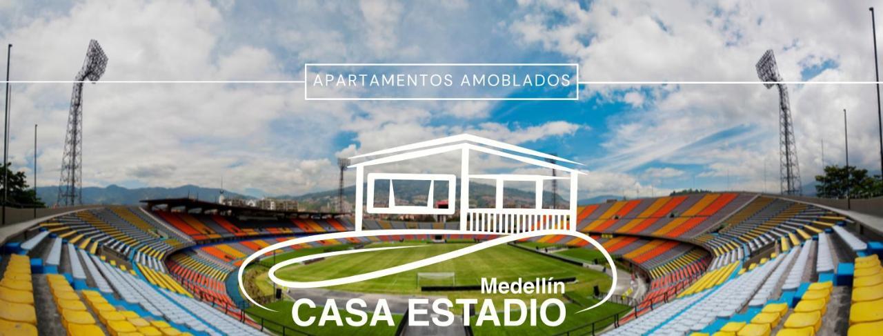 Casa Estadio Medellin ! Apartamentos Renovados En Excelente Ubicacion Laureles Estadio מראה חיצוני תמונה